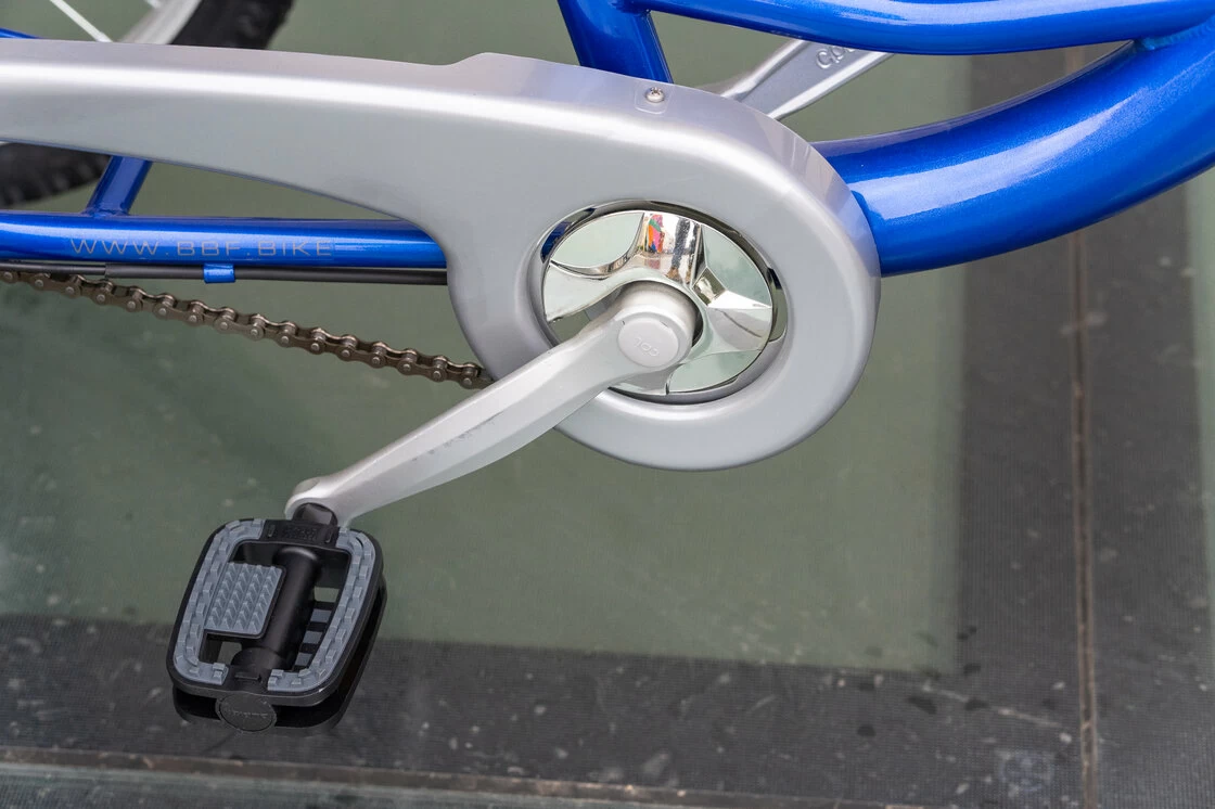 Składany rower trójkołowy BBF Folding Trike niebieski 24"/26"