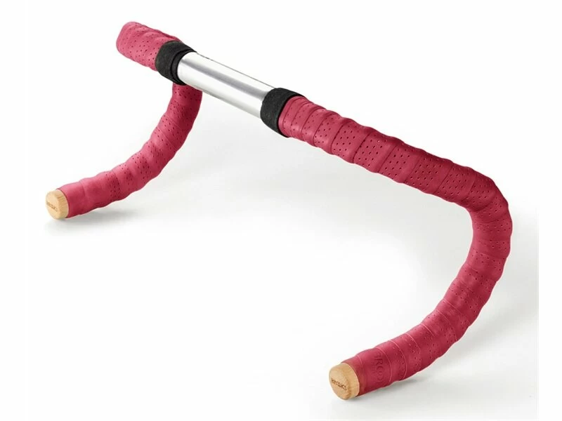 Skórzana owijka na kierownicę Brooks Leather Bar Tape różowa