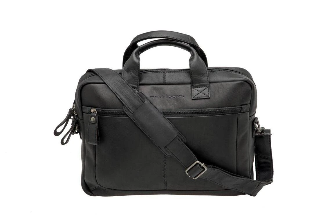 Skórzana torba na laptopa 15" New Looxs Luko 7.5L Black