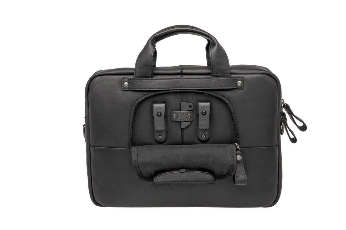 Skórzana torba na laptopa 15" New Looxs Luko 7.5L Black