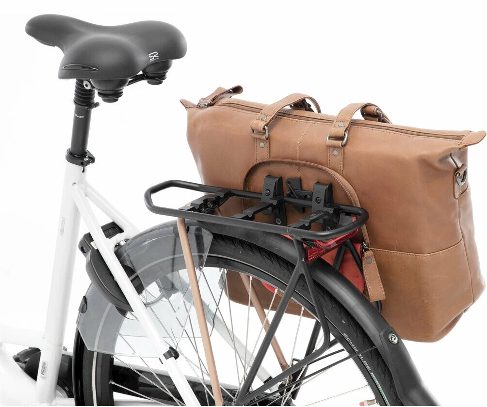 Skórzana torba rowerowa na laptop New Looxs Verla 21L Brązowy