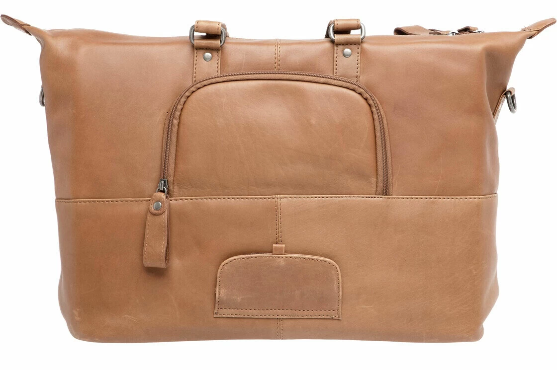 Skórzana torba rowerowa na laptop New Looxs Verla 21L Brązowy