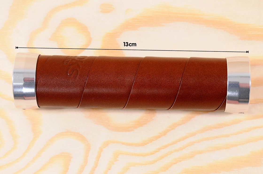 Skórzane chwyty kierownicy Brooks Slender 130/130 Antique Brown