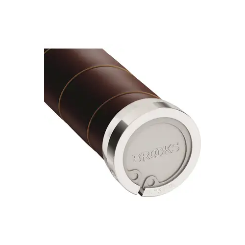 Skórzane chwyty kierownicy Brooks Slender 130/130 Brown