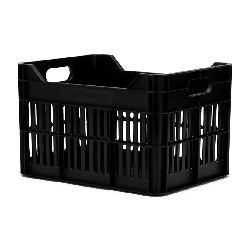 Skrzynia na przedni bagażnik rowerowy Urban Proof Junior Black