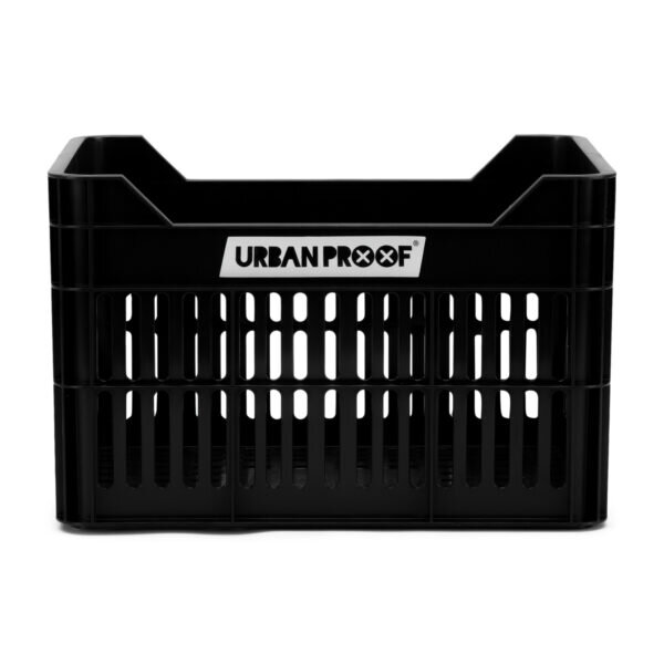 Skrzynia na przedni bagażnik rowerowy Urban Proof Junior Black