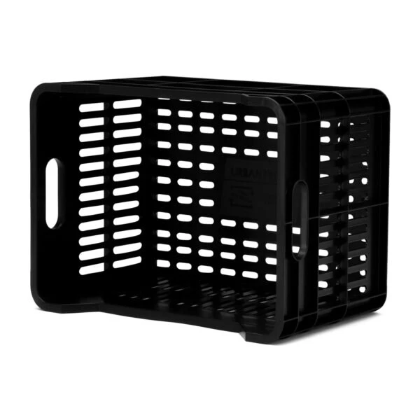 Skrzynia na przedni bagażnik rowerowy Urban Proof Junior Black