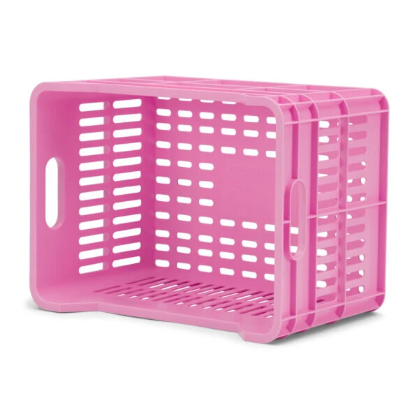 Skrzynia na przedni bagażnik rowerowy Urban Proof Junior Bright Pink
