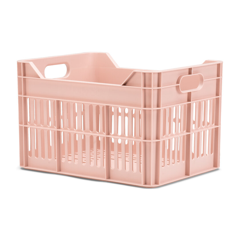 Skrzynia na przedni bagażnik rowerowy Urban Proof Junior Pastel Pink
