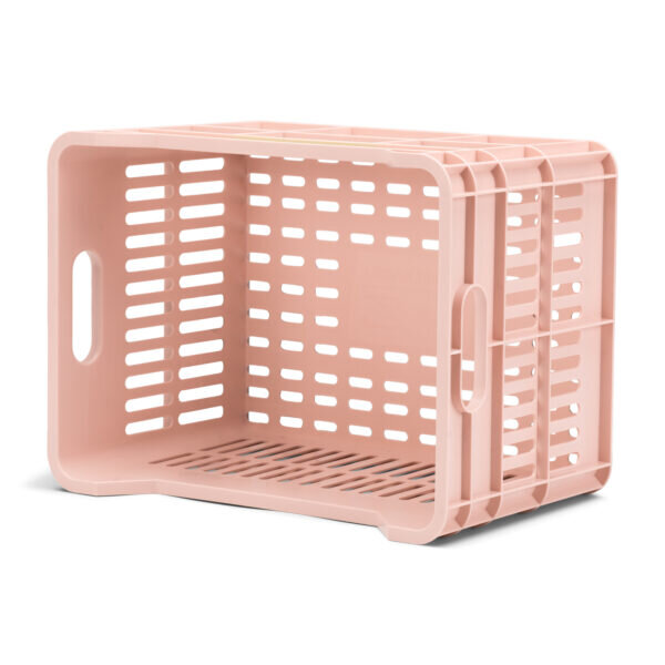 Skrzynia na przedni bagażnik rowerowy Urban Proof Junior Pastel Pink