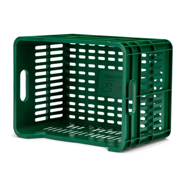 Skrzynia na przedni bagażnik rowerowy Urban Proof Junior Retro Green