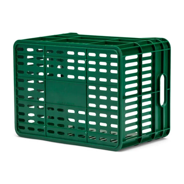 Skrzynia na przedni bagażnik rowerowy Urban Proof Junior Retro Green