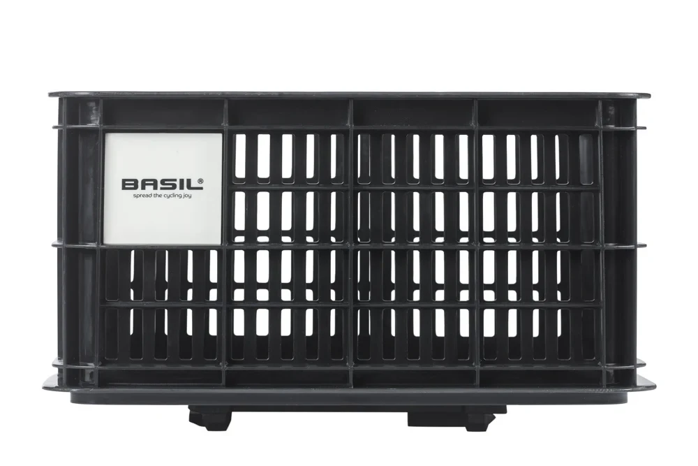 Skrzynka transportowa na bagażnik Basil Crate MIK 2.0 czarna Rozmiar: S