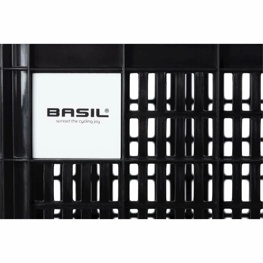Skrzynka transportowa na bagażnik Basil Crate MIK czarna Rozmiar: L