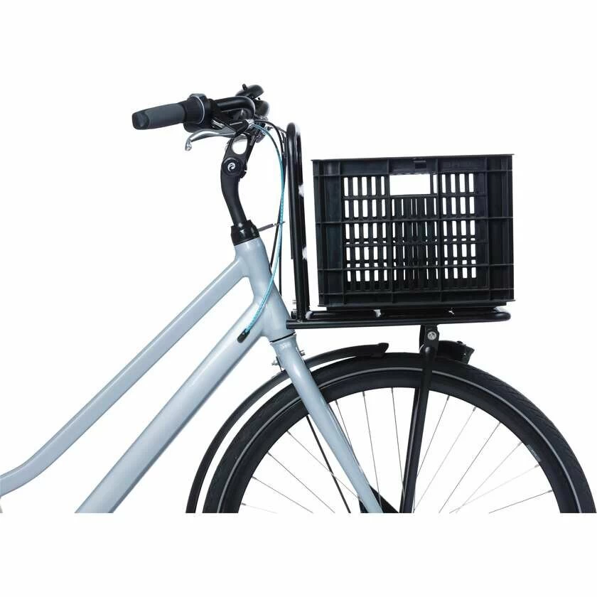 Skrzynka transportowa na bagażnik Basil Crate MIK czarna Rozmiar: M