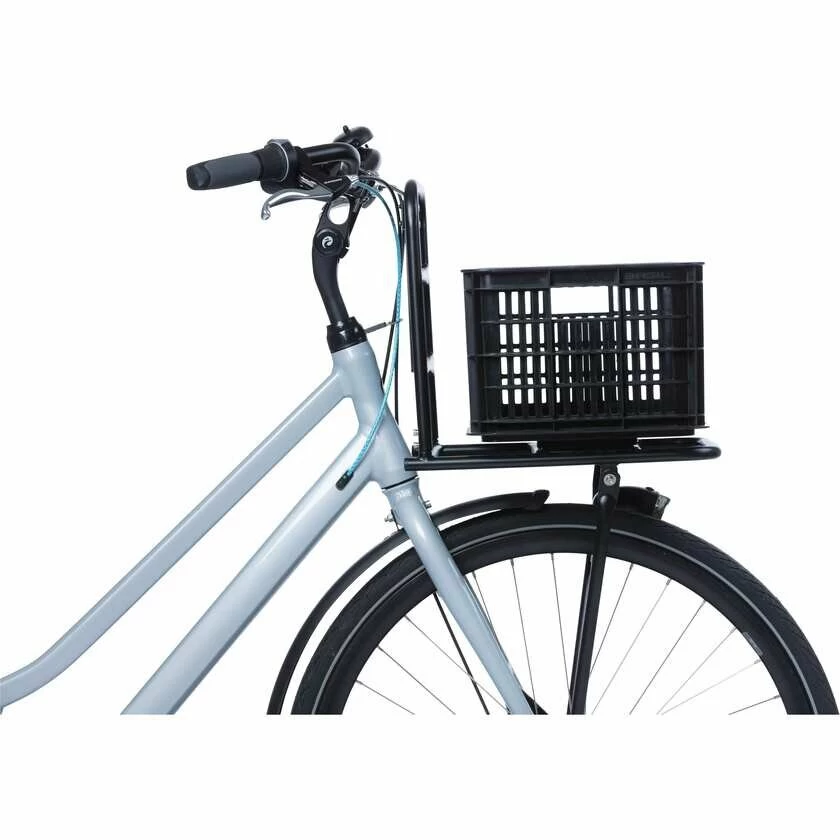 Skrzynka transportowa na bagażnik Basil Crate MIK czarna Rozmiar: S