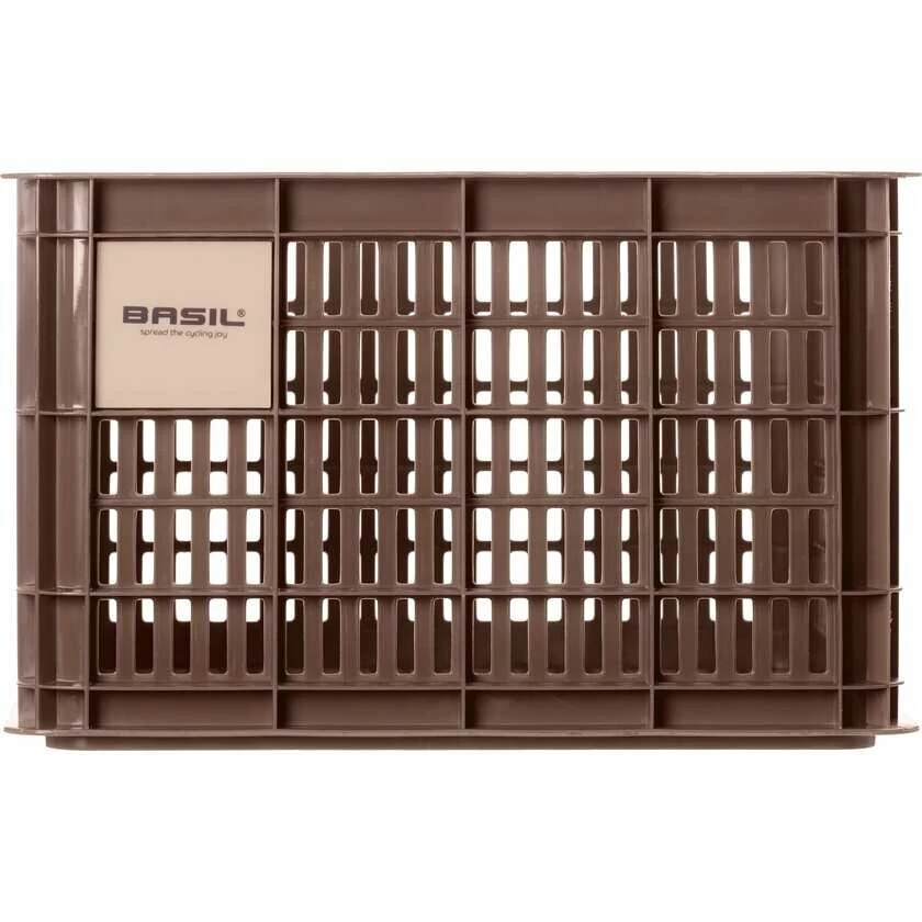 Skrzynka transportowa na przedni bagażnik Basil Crate M Chocolate brown