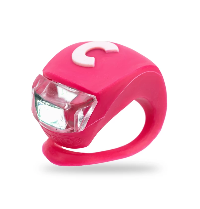 Światełko na kierownicę Micro Light Deluxe Pink (różowy)