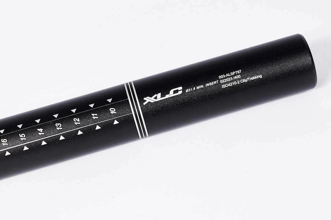 Sztyca podsiodłowa XLC SP-R04, różne rozmiary ø31.6 × 400 mm