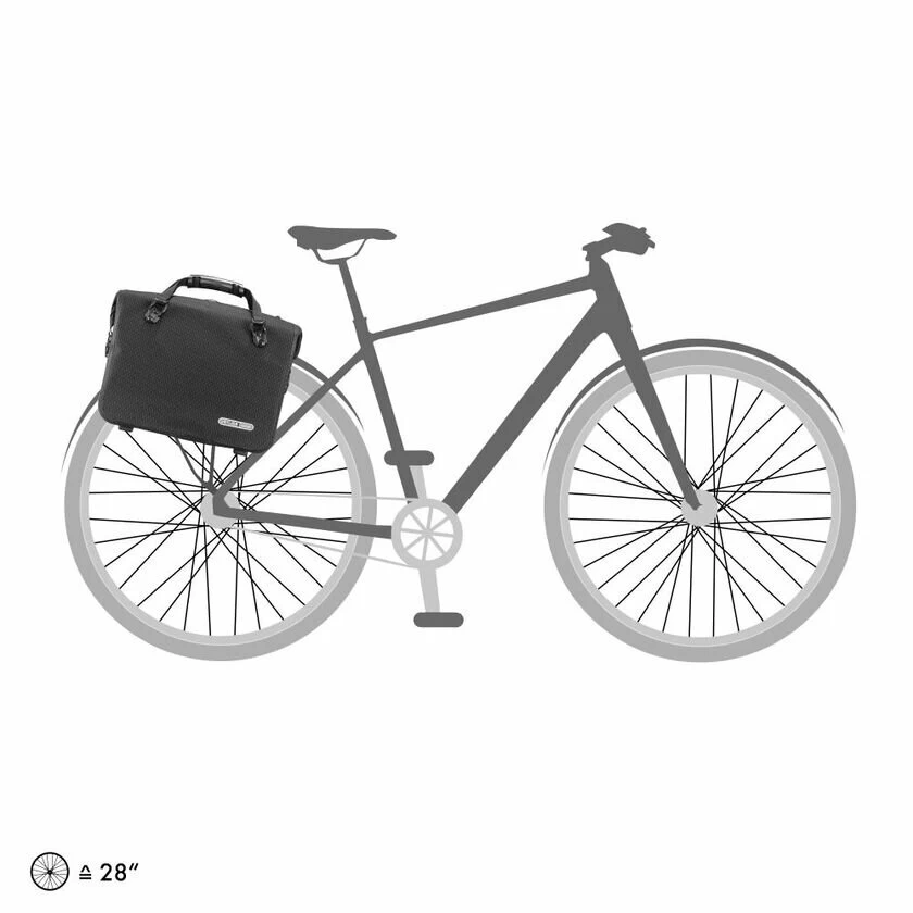Torba miejska na bagażnik Ortlieb Office-Bag High-Visibility 21L haki QL3.1
