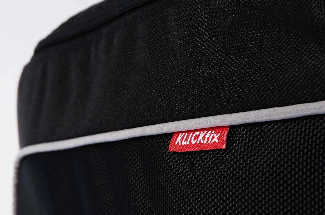 Torba na bagażnik KLICKfix Rackpack Light 8l Czarny - Uniklip
