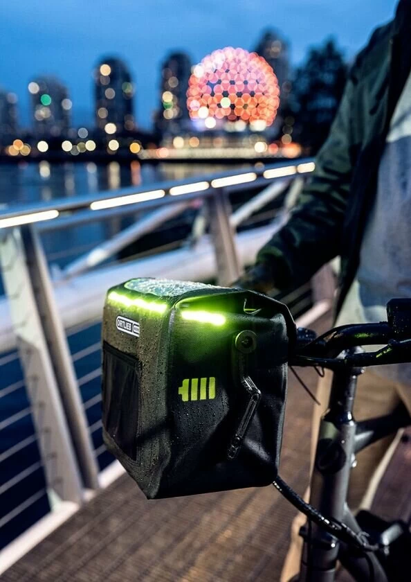 Torba na kierownicę Ortlieb E-Glow 7L bez mocowania