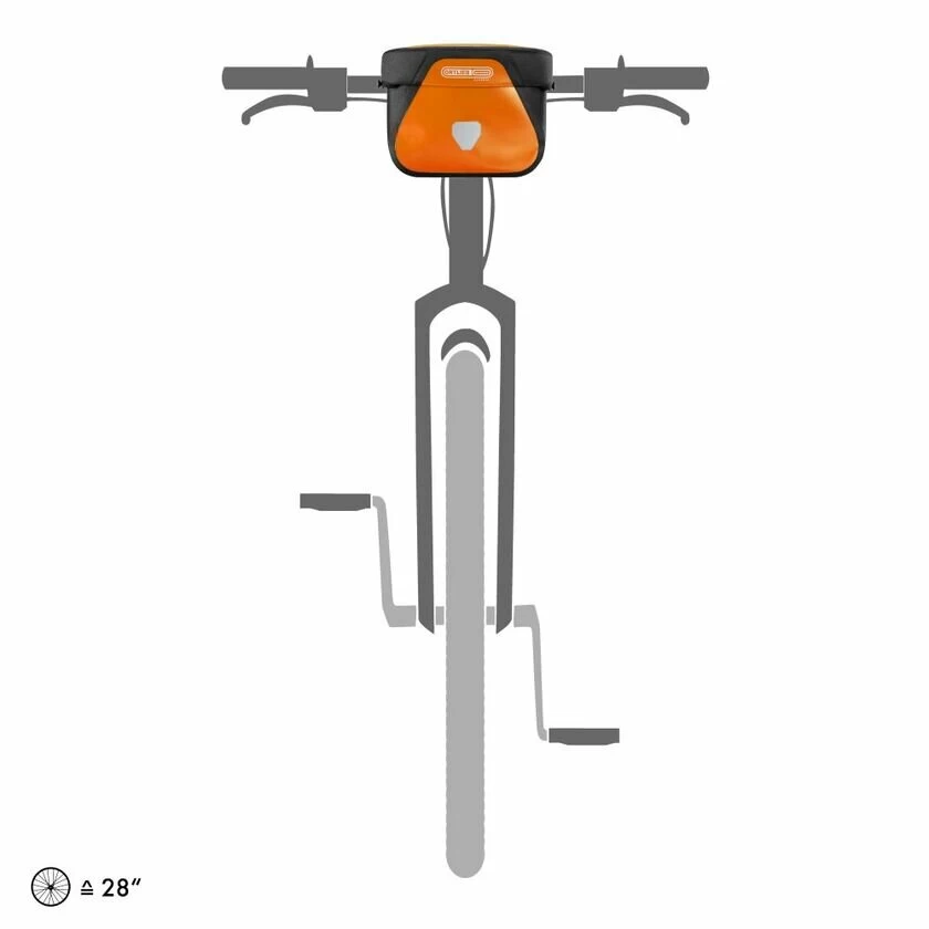 Torba na kierownicę Ortlieb Ultimate Six Classic 6,5L bez mocowania Orange-Black