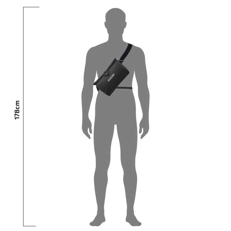 Torba na ramię i na kierownicę ORTLIEB Velo-Sling 5L Czarny