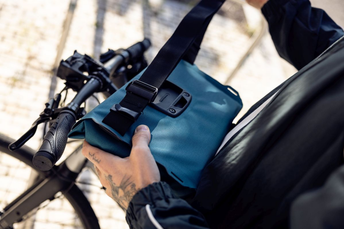 Torba na ramię i na kierownicę ORTLIEB Velo-Sling 5L Petrol