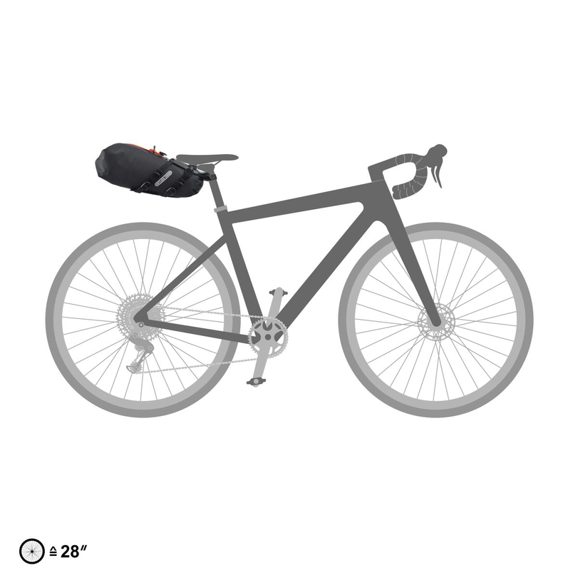 Torba podsiodłowa Ortlieb Seat-Pack QR 13 l Czarny