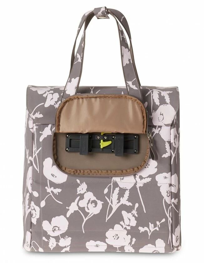 Torba rowerowa Basil Elegance Shopper szara