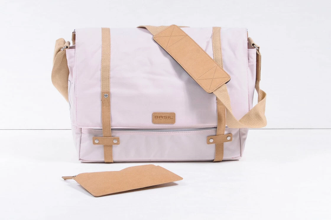 Torba rowerowa Basil Portland Messenger Kremowa