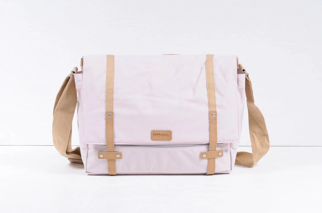 Torba rowerowa Basil Portland Messenger Kremowa