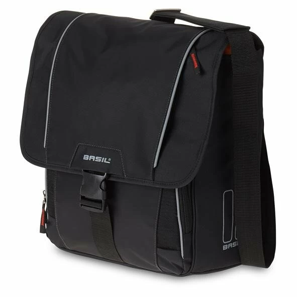 Torba rowerowa Basil Sport Design Commuter Bag Black Czarny / niebieski