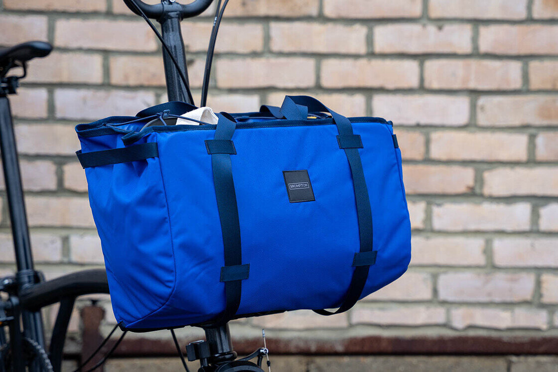 Torba rowerowa Brompton Basket  Blue