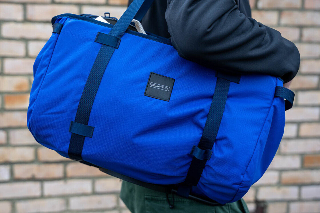 Torba rowerowa Brompton Basket  Blue