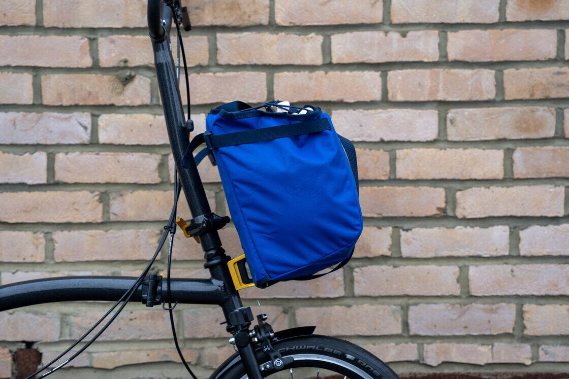 Torba rowerowa Brompton Basket  Blue