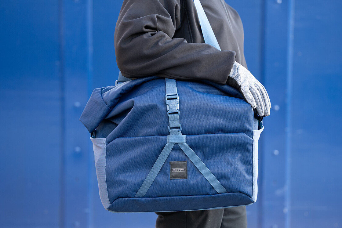 Torba rowerowa Brompton Rolltop L Navy