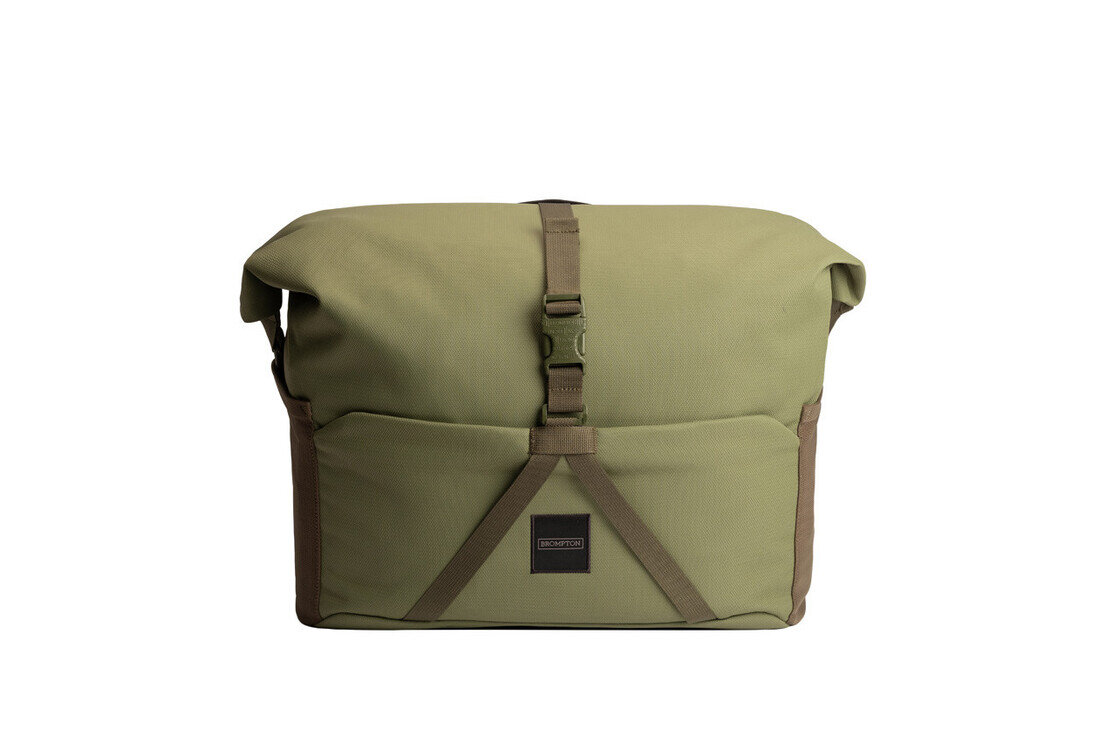 Torba rowerowa Brompton Rolltop L Olive Green