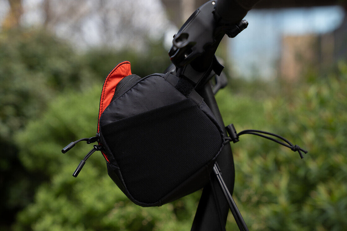 Torba rowerowa na kierownicę Brompton Antracytowa
