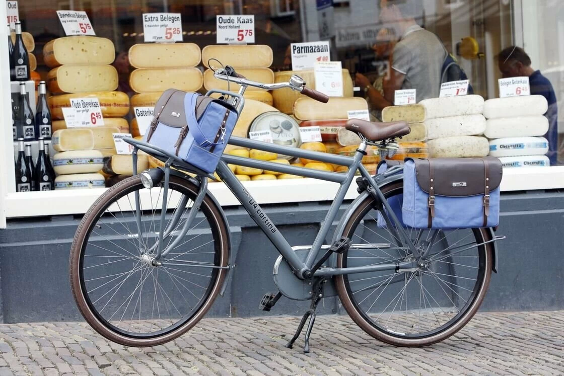 Torba rowerowa New Looxs Bolzano New niebieski