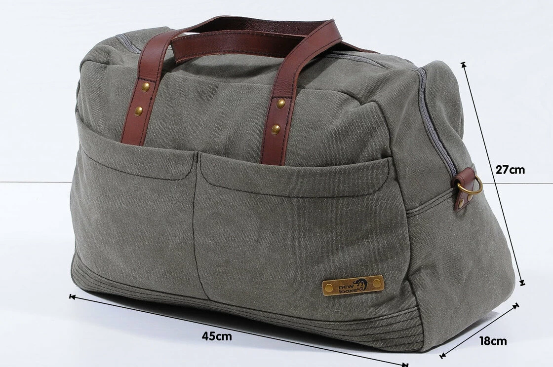 Torba rowerowa New Looxs Chinook Kolor: canvas khaki