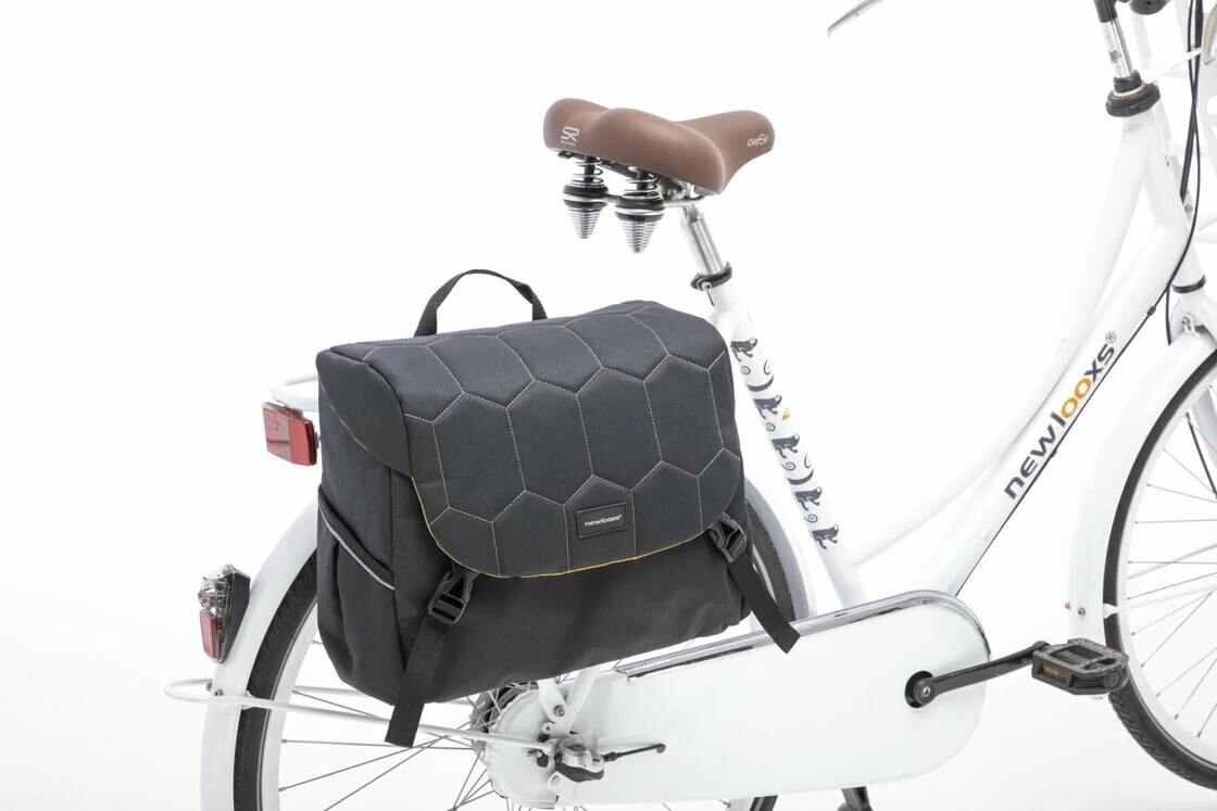 Torba rowerowa New Looxs Mondi Joy Quilted Szary