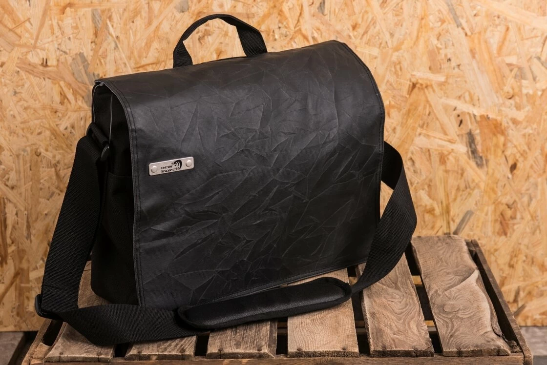 Torba rowerowa New Looxs Postino Office Crack Black Kolor: Czarny crack