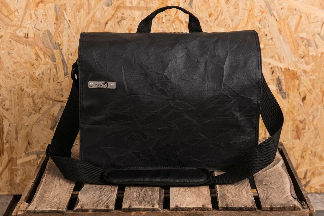Torba rowerowa New Looxs Postino Office Crack Black Kolor: Czarny crack