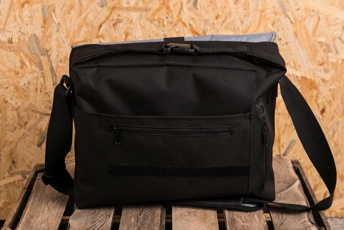 Torba rowerowa New Looxs Postino Office Crack Black Kolor: Czarny crack