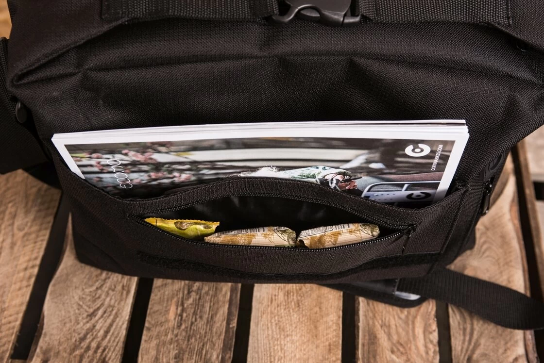 Torba rowerowa New Looxs Postino Office Crack Black Kolor: Czarny crack