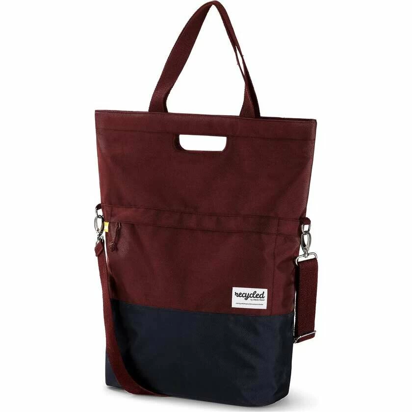 Torba rowerowa Urban Proof Shopper Recycled  Red Grey