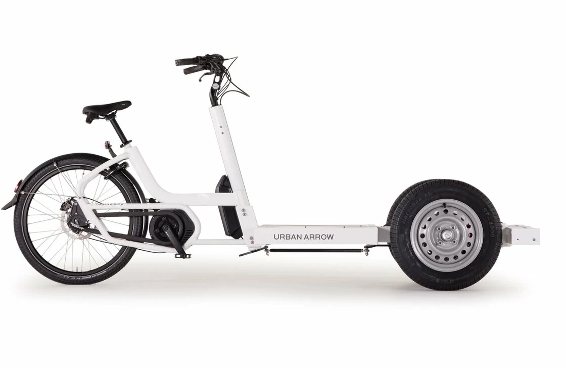 Towarowy rower elektryczny Urban Arrow Tender Tender 1000 Flatbed