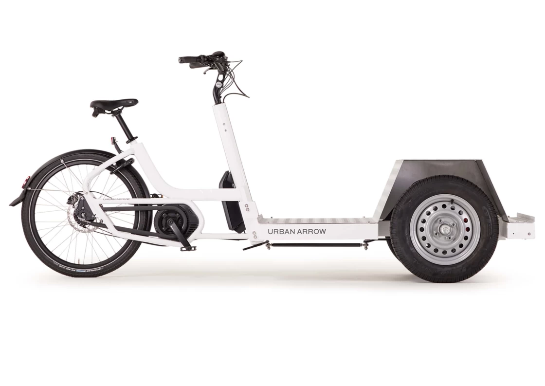 Towarowy rower elektryczny Urban Arrow Tender Tender 1000 Flatbed Plus